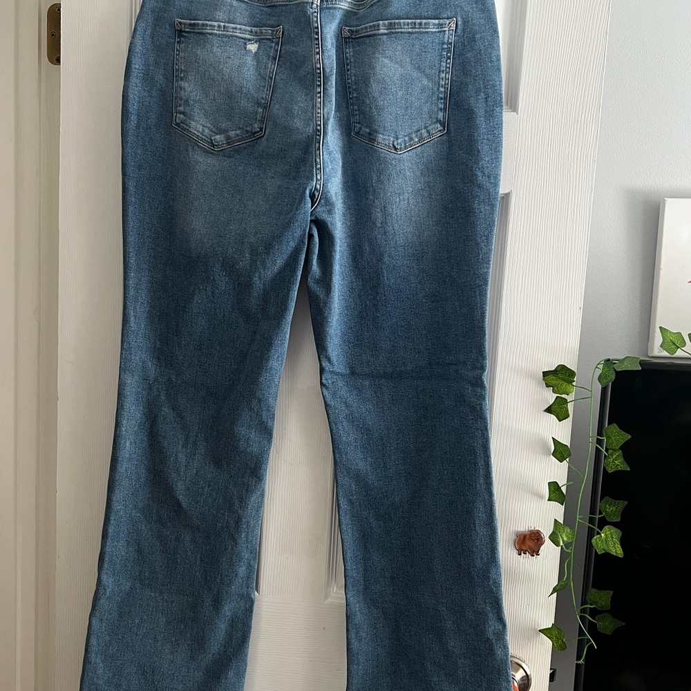 a.n.a Women's high rise vintage boot jean